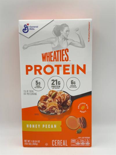 WHEATIES PROTEN HONEY PECAN CEREAL 464g