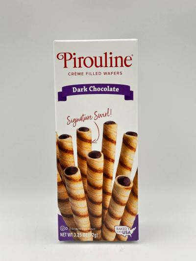 PIROULINE CREME FILLED WAFERS DARK CHOCOLATE 92g