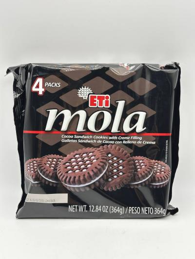 ETI MOLA COCOA SANDWICH COOKIES 364g