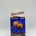 BISCOLATA MOOD DARK COCOA COOKIES WITH DARK CHOCOLATE 40g