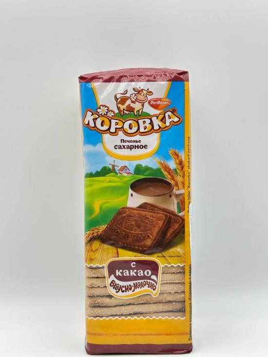 SWEET BISCUITS KOROVKA WITH COCOA 375g