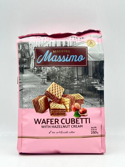 LA PASTICCERIA MASSIMO WAFER CUBETTI 250g