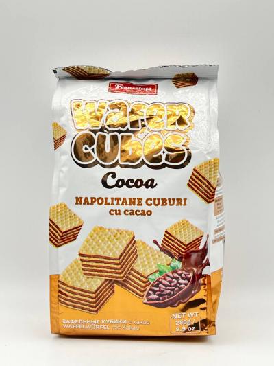 Wafer cubes with cocoa 280g