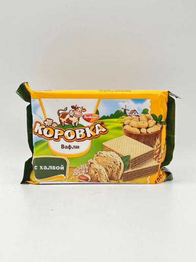 Korovka wafer with halva 150g