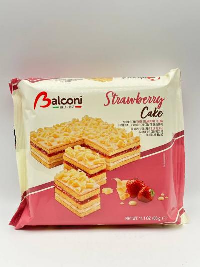 BALCONI STRAWBERRY CAKE 400G