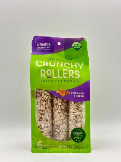 CRUNCHY ROLLERS CINNAMON CHURRO 75G