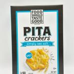 PITA CRACKERS SIMPLE SEA SALT 142G