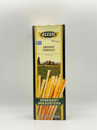 ALESSI GRISSINI TORINESI ROSEMARY BREADSTICKS 85G