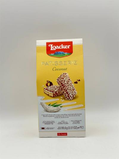 LOACKER PATISSERIE COCONUT CHOCOLATE 99.6g