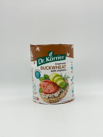 DR. KORNER CRISPBREADS  BUCKWEAT WITH VITAMINS 100G