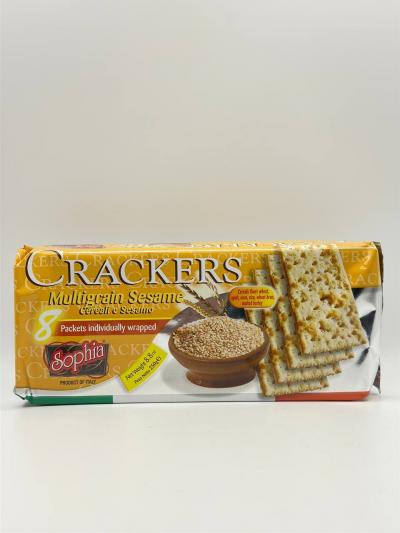 SOPHIA CRACKERS MULTIGRAINS SESAME 250G