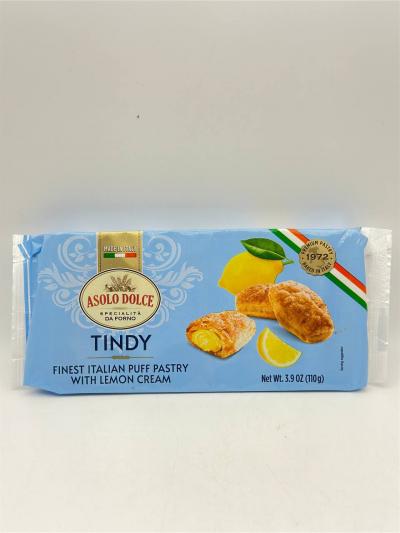 ASOLO DOLCE TINDY COOKIES WITH LEMON CREAM 110G