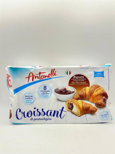 ANTONELLI TWO FLAV CHOCOLATE CREAM & MILK CREAM 400G