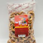 FRANZELUTA CRISP BREAD RINGS MINI WITH POPPY SEEDS 500G