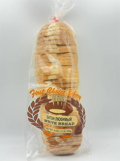 First Choice Bread White 454G