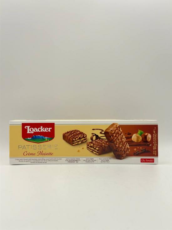 LOACKER PATISSERIE CREAM NOISETTE WAFERS 100G