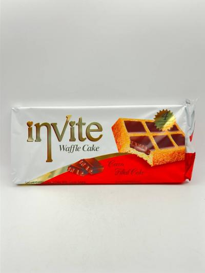 INVITE WAFFLE  COCOA FILLED CAKE 400G