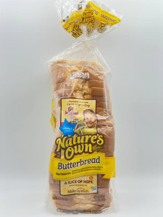 NATURES OWN BUTTERBREAD 567G