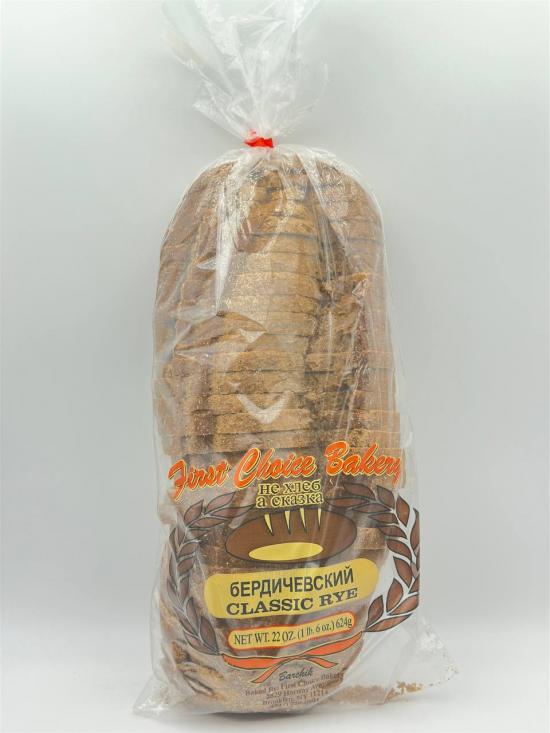 First Choice Bread Rye 624g