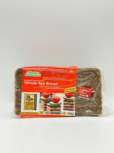 Whole Rye Bread 500g