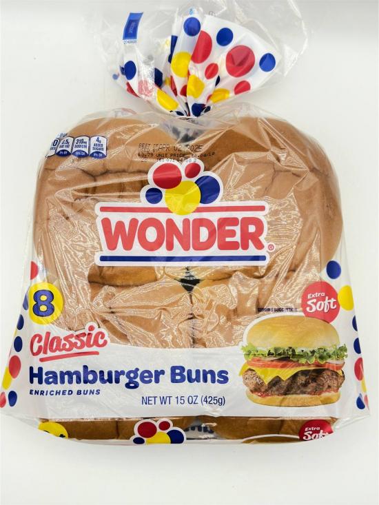 Hamburger Buns 425G