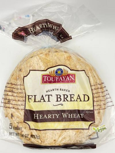 TOUFAYAN FLAT BREAD HEARTY WHEAT