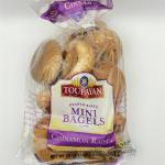 Toufayan Mini Bagels cinnamon raisin 510g