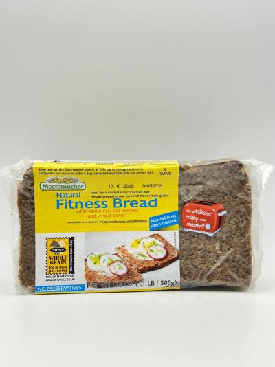 Fitness Bread with whole rye oat kernels and wheat germ 500g