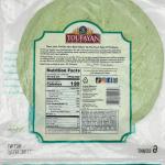 Toufayan Wraps Spinach 312G