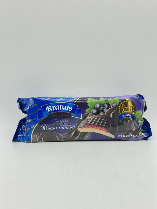 Krakus biscuits with chocilate blackcurrant 135g