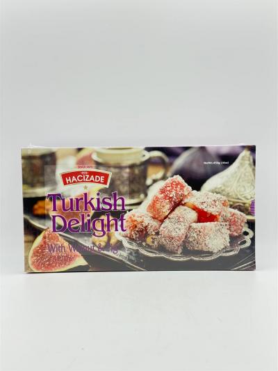 HACIZADE TURKISH DELIGHT WITH WALNUT & FIG 454G