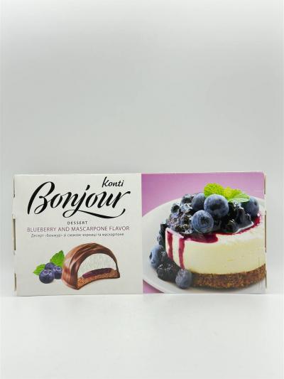 KONTI BONJOUR DESSERT BLUEBERRY AND MASCARPONE FLAV 232G