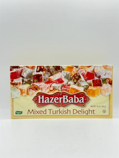 HAZERBABA MIXED TURKISH DELIGHT 454G