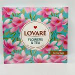 LOVARE FLOWER & TEA  60 TEA BAGS