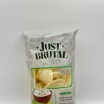 JUST BRUTAL POTATO CHIPS SOUR CREAM AND ONION 85G