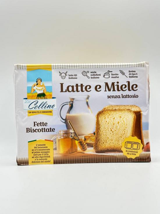 LATTE e MIELE FETTE BISCOTTATE 324G