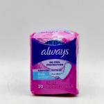 ALWAYS THIN MINCES CLEAN SCENT PAD X20