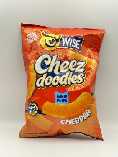 Wise Cheez Doodles Baked Puffs Cheddar 120g