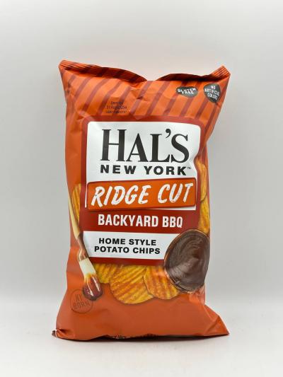 HAL'S New York Ridge Cut Backyard BBQ Home Style Potato Chips 141g