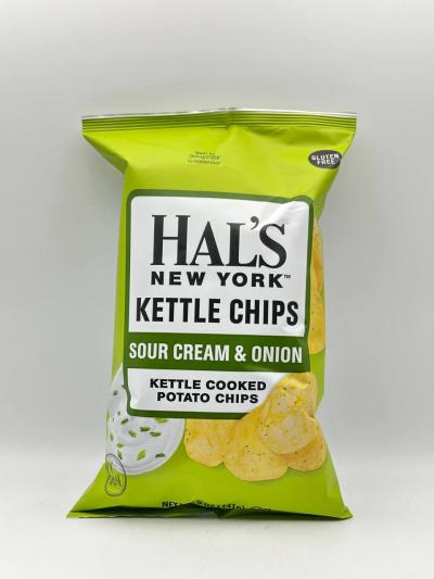 HAL'S New York Kettle Chips Sour Cream & Onion 141g