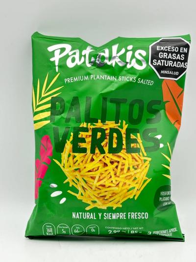 PATAKIS PALITOS VERDES 85G