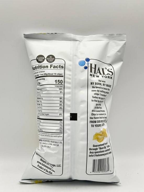 HAL'S New York Kettle Chips Original Sea Salt 141g