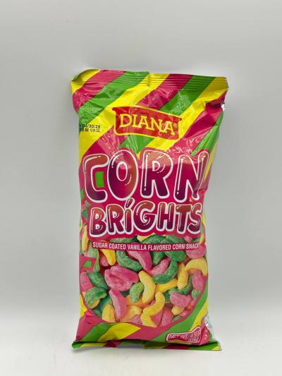 Diana Corn Brights Sugar Coated Vanilla Flavored Corn Snack 128g