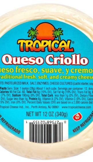 Tropical Queso Criollo