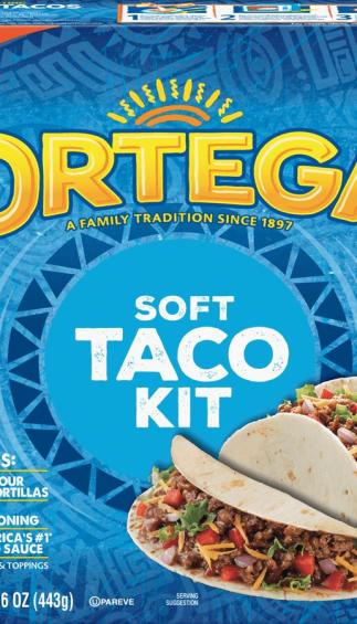 Ortega Soft Taco Kit