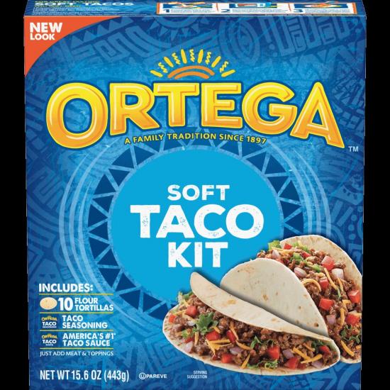 Ortega Soft Taco Kit