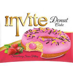 Simsek Invite Donut Cake Strawberry Sause Filling 220g